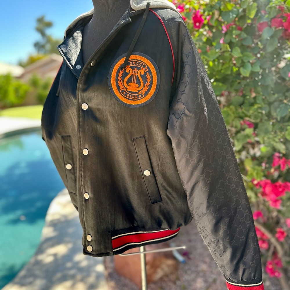 100% authentic Gucci bomber varsity jacket - Picture 5 of 17